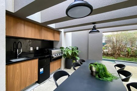 Apartamento para alugar com 31m², 1 quarto e sem vagaÁrea comum - Churrasqueira