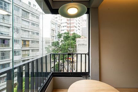 Apartamento para alugar com 31m², 1 quarto e sem vagaSacada