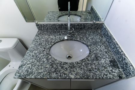 Banheiro de apartamento para alugar com 1 quarto, 39m² em Belenzinho, São Paulo
