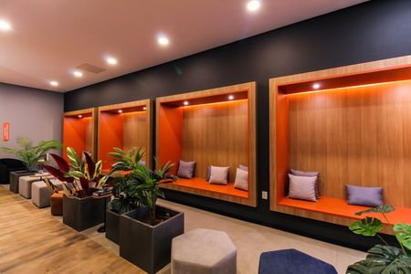 Apartamento para alugar com 39m², 1 quarto e 1 vagaHall