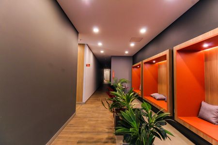 Apartamento para alugar com 39m², 1 quarto e 1 vagaHall