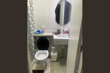 Banheiro de apartamento à venda com 2 quartos, 37m² em Vila Ré, São Paulo