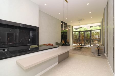 Studio para alugar com 25m², 1 quarto e sem vaga Studio para alugar com 25m², 1 quarto e sem vagaSalão de Festas