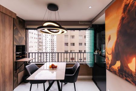 Varanda de apartamento à venda com 2 quartos, 57m² em Brás, São Paulo