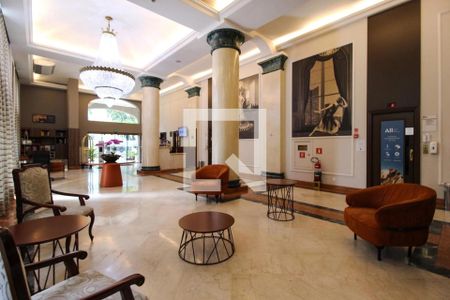 Apartamento para alugar com 47m², 1 quarto e 1 vagaHall social