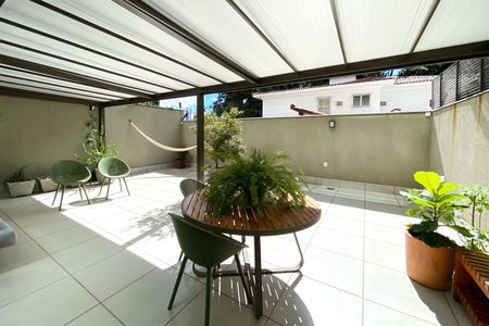 Varanda da Sala de apartamento à venda com 4 quartos, 298m² em Santo Antônio, Belo Horizonte
