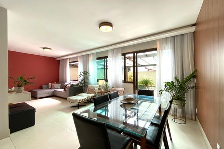 Sala de Jantar de apartamento à venda com 4 quartos, 298m² em Santo Antônio, Belo Horizonte