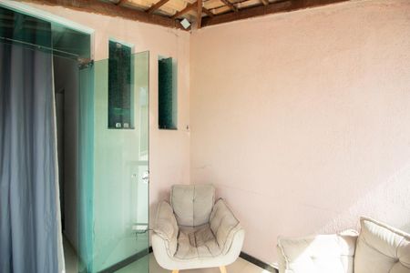 Varanda da Suíte de casa à venda com 3 quartos, 180m² em Cabral, Contagem