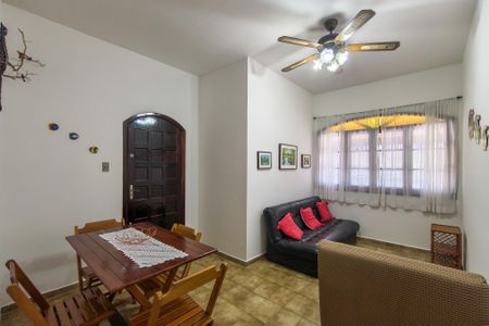 Sala de casa para alugar com 2 quartos, 90m² em Jardim Imperador, Praia Grande