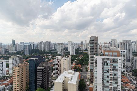 Studio à venda com 25m², 1 quarto e sem vagaVista da Varanda do Quarto