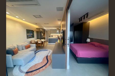 Apartamento à venda com 57m², 1 quarto e 1 vagaQuarto/Sala