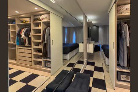 Apartamento à venda com 148m², 1 quarto e 2 vagasCloset da suíte