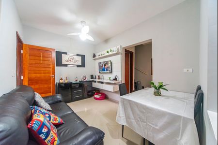 Sala de casa para alugar com 2 quartos, 55m² em Boa Vista, Santo André