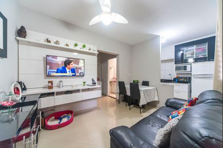 Sala de casa para alugar com 2 quartos, 55m² em Boa Vista, Santo André