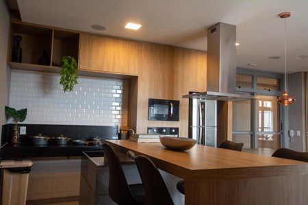 Apartamento para alugar com 36m², 1 quarto e 1 vaga Apartamento para alugar com 36m², 1 quarto e 1 vagaÁrea comum - Salão de festas