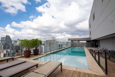 Apartamento para alugar com 36m², 1 quarto e 1 vaga Apartamento para alugar com 36m², 1 quarto e 1 vagaÁrea comum - Piscina