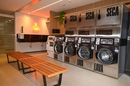 Apartamento para alugar com 36m², 1 quarto e 1 vaga Apartamento para alugar com 36m², 1 quarto e 1 vagaLavanderia