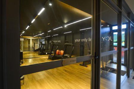 Apartamento para alugar com 36m², 1 quarto e 1 vaga Apartamento para alugar com 36m², 1 quarto e 1 vagaÁrea comum - Academia