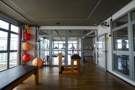 Apartamento para alugar com 36m², 1 quarto e 1 vaga Apartamento para alugar com 36m², 1 quarto e 1 vagaAcademia