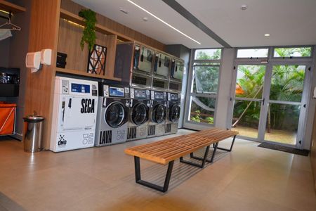 Apartamento para alugar com 36m², 1 quarto e 1 vaga Apartamento para alugar com 36m², 1 quarto e 1 vagaLavanderia