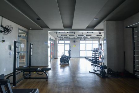 Apartamento para alugar com 36m², 1 quarto e 1 vaga Apartamento para alugar com 36m², 1 quarto e 1 vagaAcademia