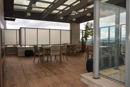 Apartamento para alugar com 36m², 1 quarto e 1 vaga Apartamento para alugar com 36m², 1 quarto e 1 vagaÁrea comum - Churrasqueira