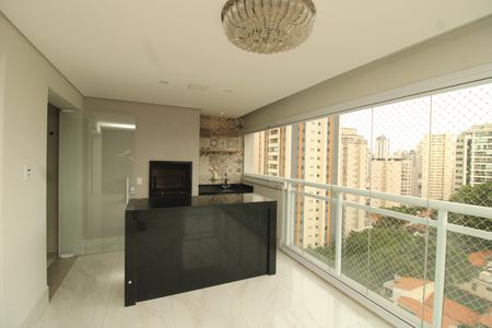 Apartamento à venda com 126m², 3 quartos e 2 vagasChurrasqueira