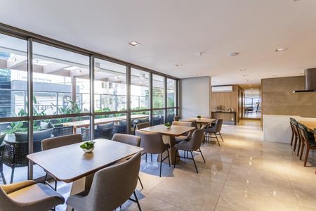 Apartamento para alugar com 42m², 1 quarto e 1 vagaÁrea comum - Salão de festas