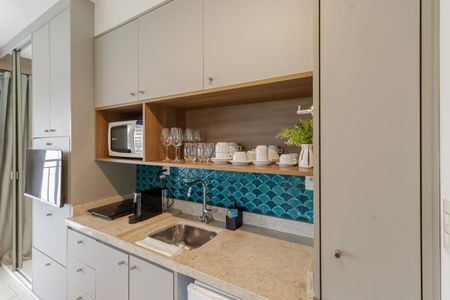 Studio de kitnet/studio para alugar com 1 quarto, 25m² em Indianópolis, São Paulo