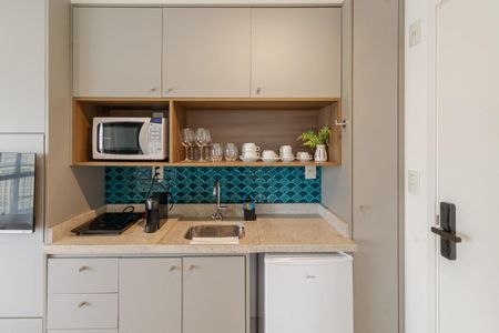 Studio de kitnet/studio para alugar com 1 quarto, 25m² em Indianópolis, São Paulo