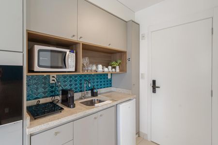 Studio de kitnet/studio para alugar com 1 quarto, 25m² em Indianópolis, São Paulo