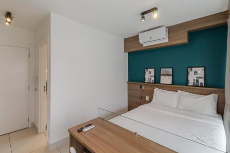Studio de kitnet/studio para alugar com 1 quarto, 25m² em Indianópolis, São Paulo