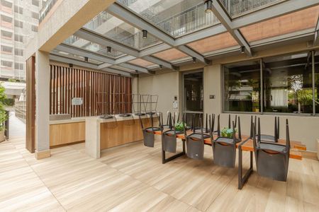 Studio para alugar com 25m², 1 quarto e sem vagaÁrea comum - Churrasqueira