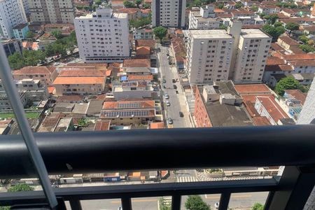 Vista da Sala de apartamento para alugar com 2 quartos, 63m² em Marapé, Santos