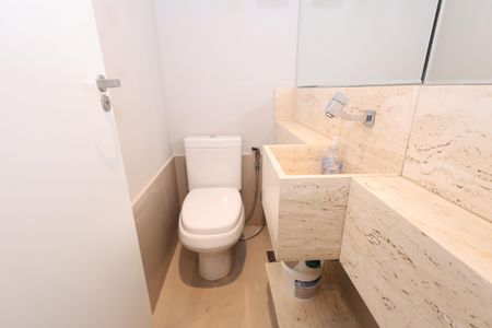 Casa de condomínio para alugar com 156m², 3 quartos e 2 vagasLavabo