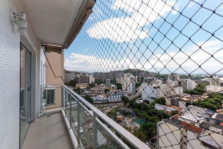 Varanda da Sala de apartamento à venda com 3 quartos, 110m² em Maracanã, Rio de Janeiro