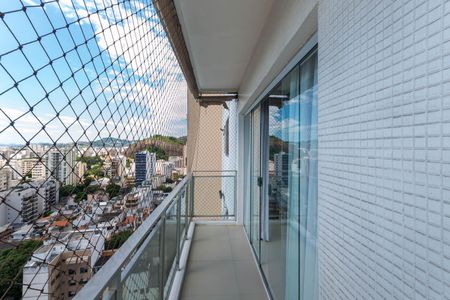 Varanda da Sala de apartamento à venda com 3 quartos, 110m² em Maracanã, Rio de Janeiro