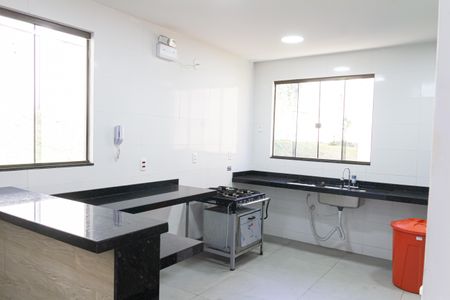 Apartamento para alugar com 55m², 2 quartos e 1 vagaÁrea comum - Salão de festas