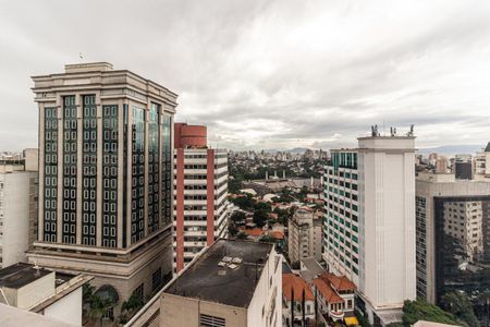 Vista do Studio de kitnet/studio para alugar com 1 quarto, 25m² em Consolação, São Paulo