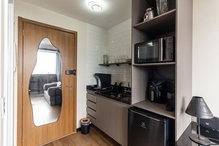 Studio para alugar com 25m², 1 quarto e sem vagaCozinha
