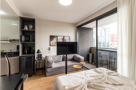 Studio de kitnet/studio para alugar com 1 quarto, 25m² em Consolação, São Paulo