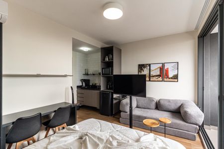 Studio de kitnet/studio para alugar com 1 quarto, 25m² em Consolação, São Paulo