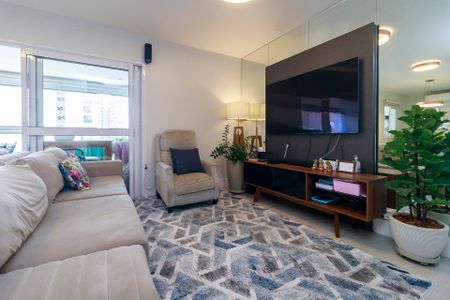 Apartamento à venda com 127m², 3 quartos e 3 vagas Apartamento à venda com 127m², 3 quartos e 3 vagasSala