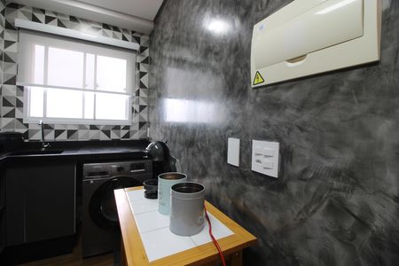 Apartamento à venda com 37m², 2 quartos e 1 vagadetalhe parede