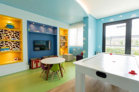 Apartamento para alugar com 105m², 3 quartos e 2 vagas Apartamento para alugar com 105m², 3 quartos e 2 vagasÁrea Comum - Brinquedoteca