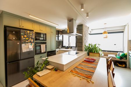 Apartamento para alugar com 105m², 3 quartos e 2 vagas Apartamento para alugar com 105m², 3 quartos e 2 vagasCozinha Americana