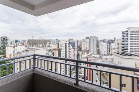 Apartamento para alugar com 38m², 2 quartos e sem vagaVaranda