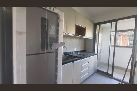 Cozinha de apartamento para alugar com 1 quarto, 46m² em Jardim Vila Mariana, São Paulo