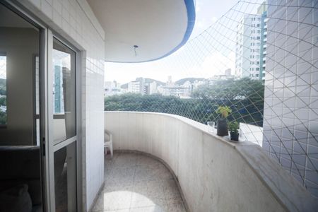 Varanda da Sala de apartamento para alugar com 3 quartos, 95m² em Buritis, Belo Horizonte