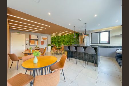 Apartamento para alugar com 40m², 2 quartos e 1 vagaÁrea comum - Salão de festas